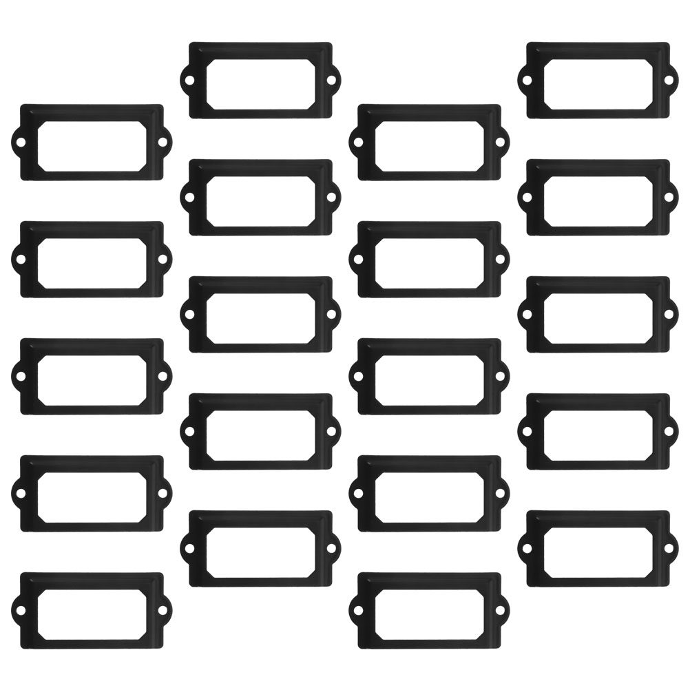 Office Furniture Names - 20Pcs Retro Iron Name Card Holder
