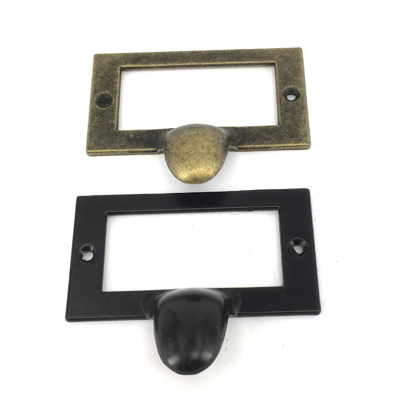 Office Furniture Names - 12PCS 58*46MM Drawer Label Tag Frame