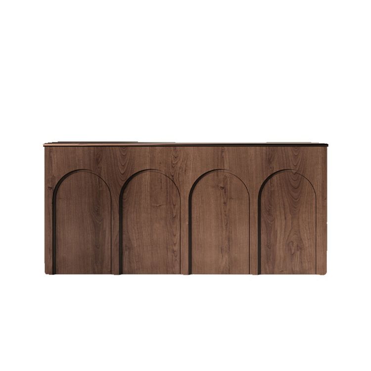 Office Furniture Brands - Custom Vintage Black Wood Small Office