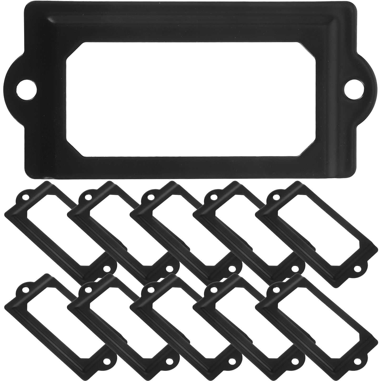 Office Furniture Names - 1Set Vintage Style Metal Label Frame
