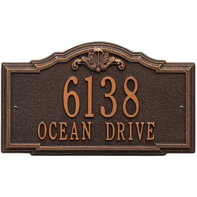 Office Furniture Names - Factory Custom Engraved Logo Antique Copper