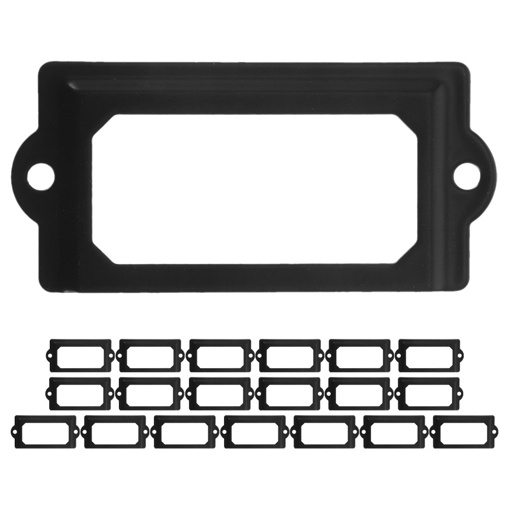 20Pcs Retro Iron Name Card Hol - Office Furniture Names ulasan dan harga