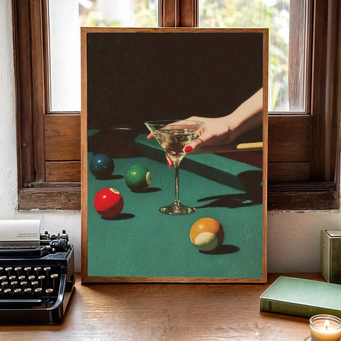 1pc Vintage Billiards Cocktail - Office Furniture For Sale ulasan dan harga