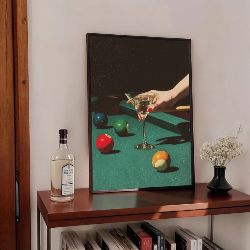 1pc Vintage Billiards Cocktail - Office Furniture For Sale ulasan dan harga