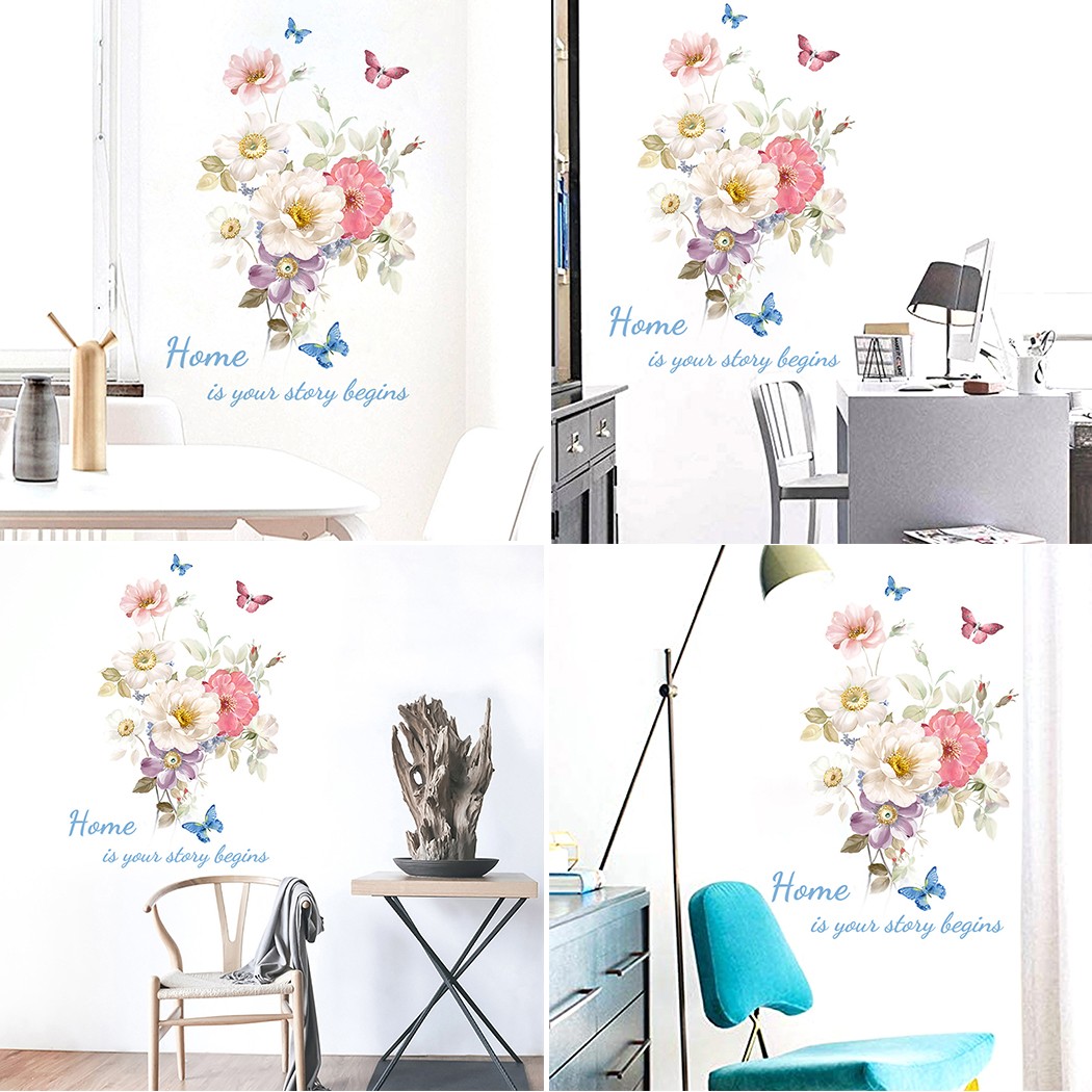 PVC Wall Sticker Room Bedroom  - Office Furniture Brands ulasan dan harga