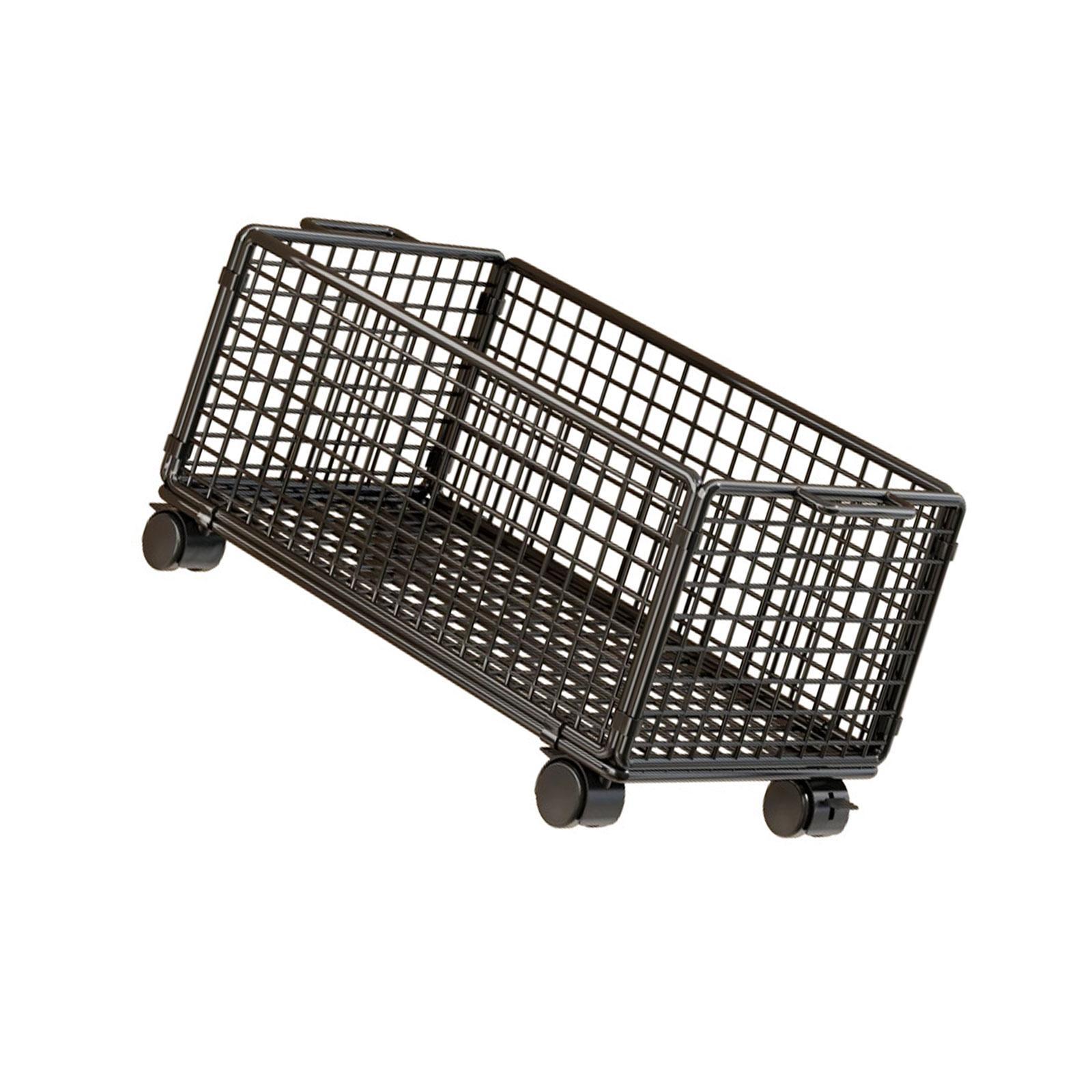 Under Desk Storage Cart Mesh R - Book Cart Rolling ulasan dan harga