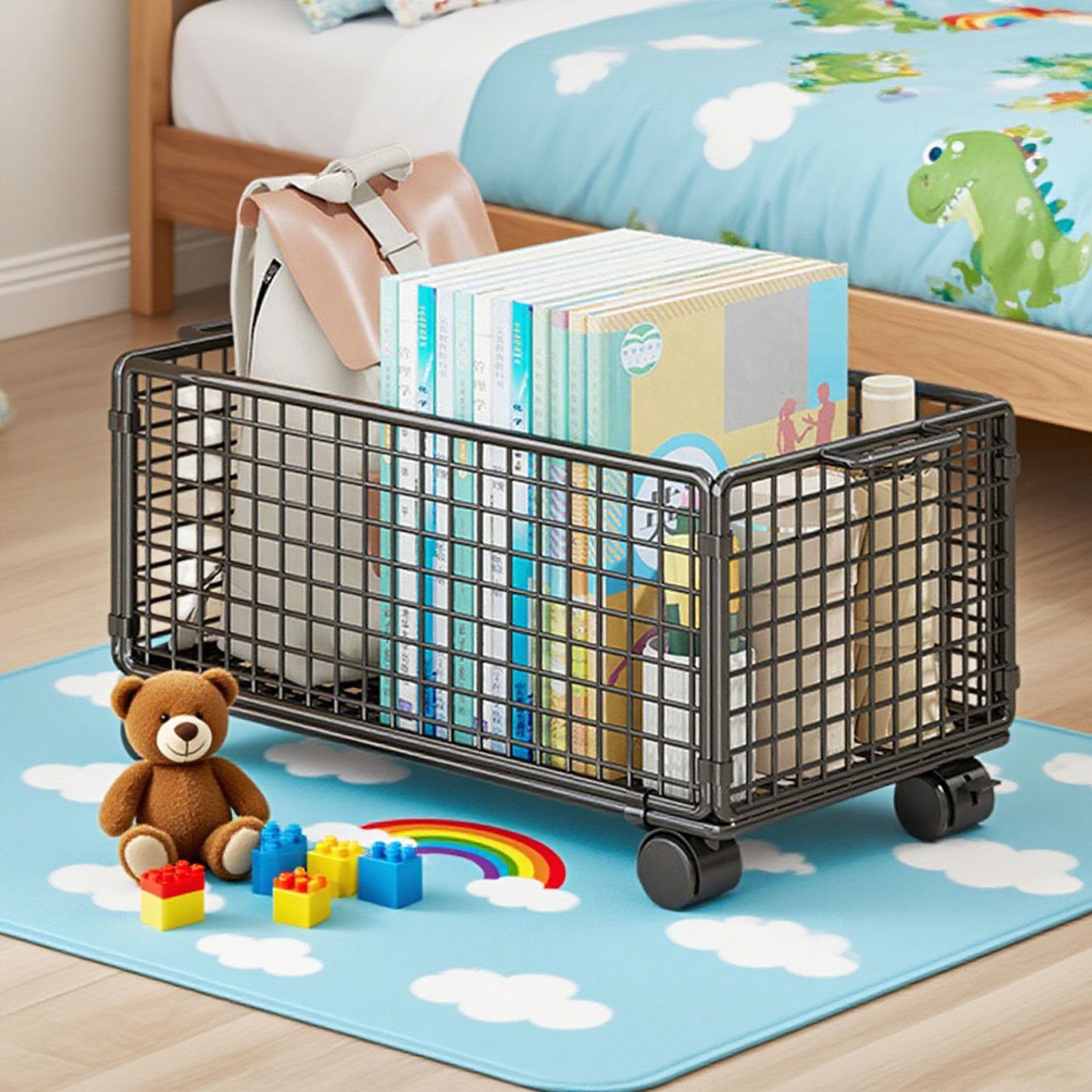 Under Desk Storage Cart Mesh R - Book Cart Rolling ulasan dan harga