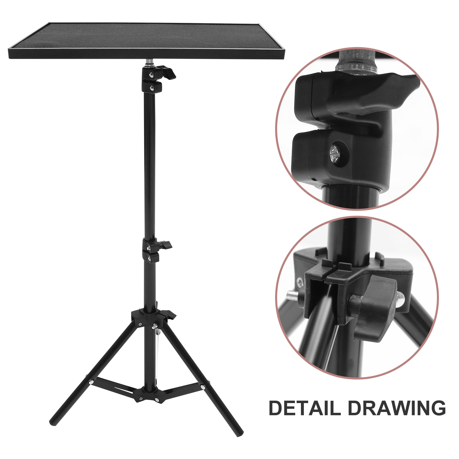 Sturdy Foldable Projector Stan - Adjustable Laptop Table ulasan dan harga