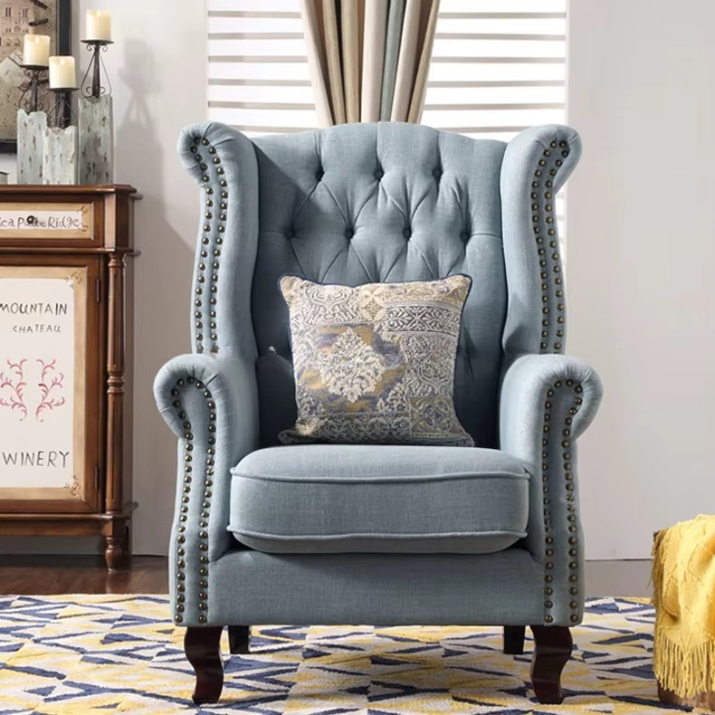 Modern Tufted Wing Back Sofa C - Office Furniture For Sale ulasan dan harga