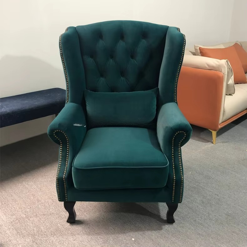 Modern Tufted Wing Back Sofa C - Office Furniture For Sale ulasan dan harga