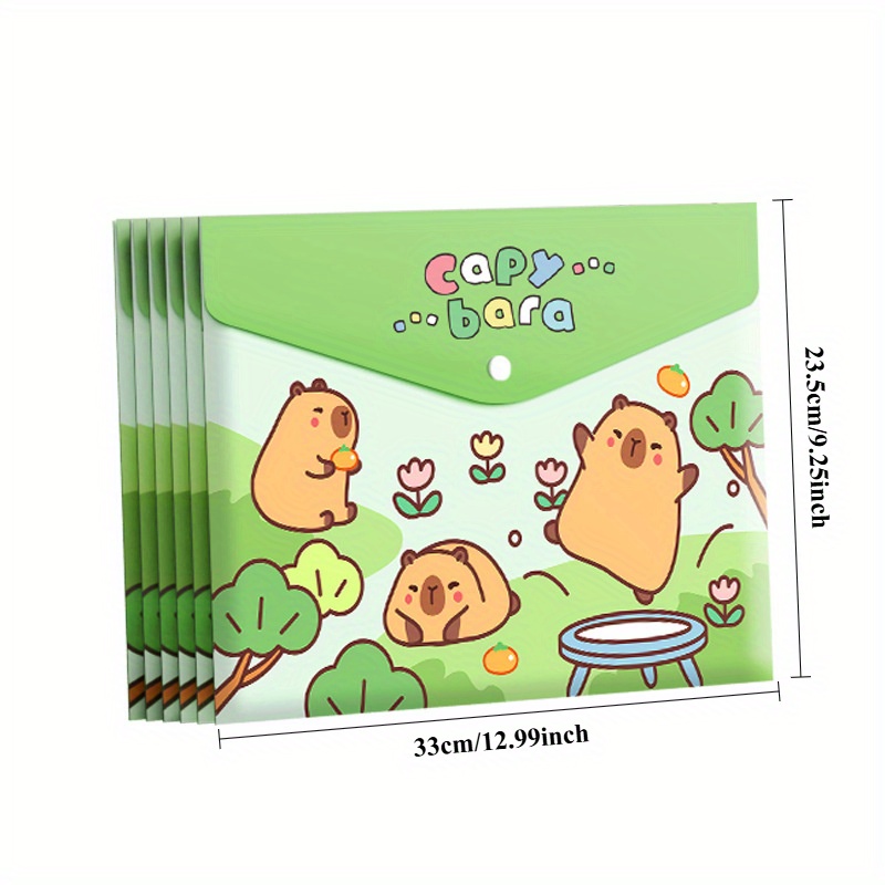 5PCS A4 File Bags, Information - Binder Storage Box ulasan dan harga