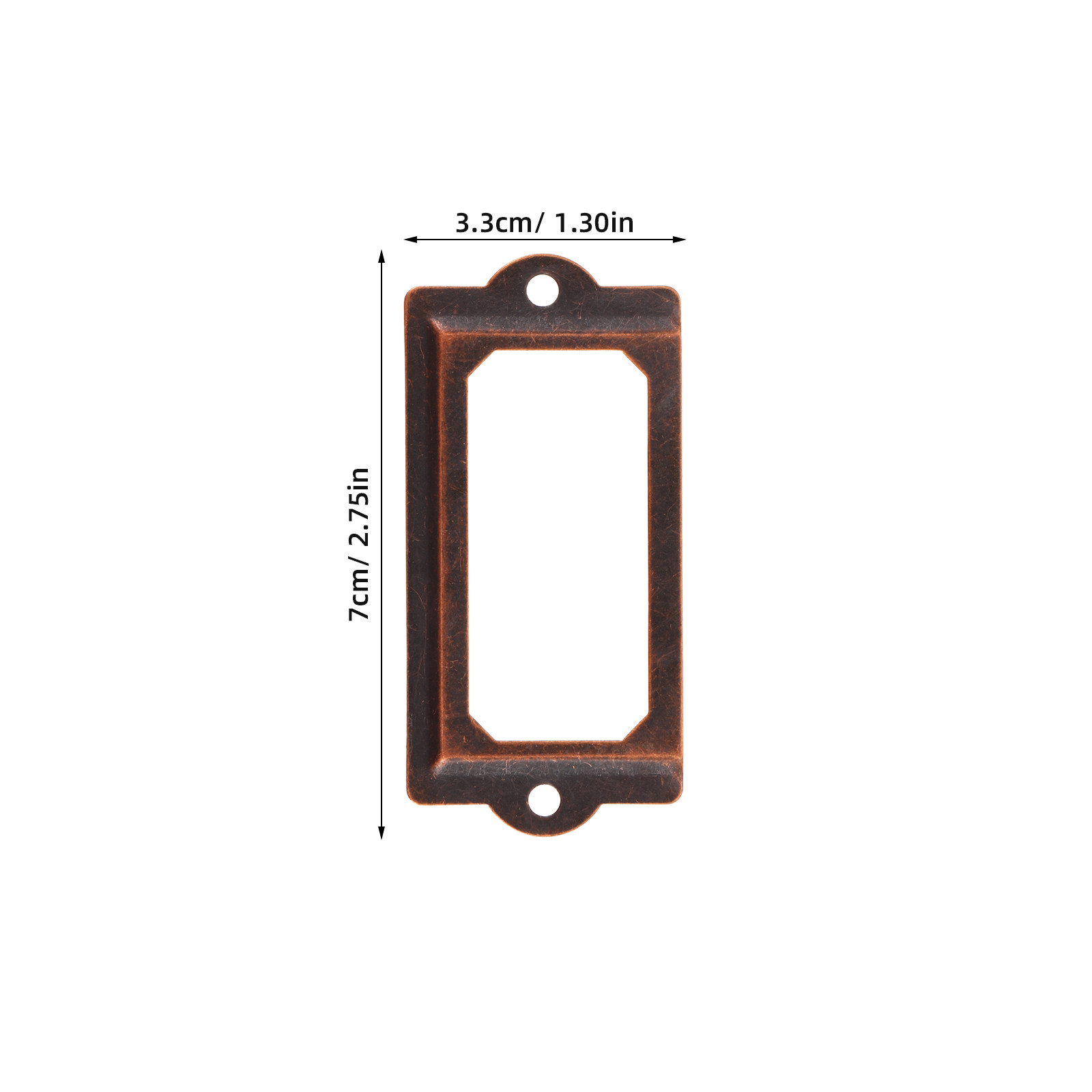 20pcs Antique Label Holder Met - Office Furniture Names ulasan dan harga