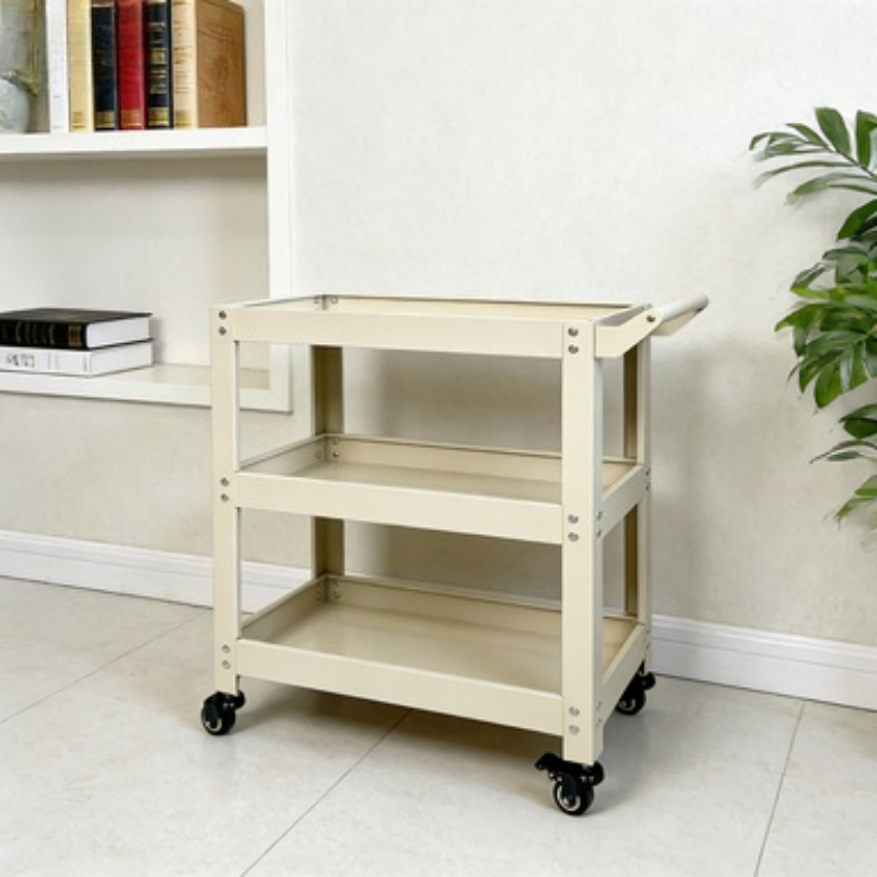 3 Tier Metal Storage Cart Mult - Book Cart Rolling ulasan dan harga