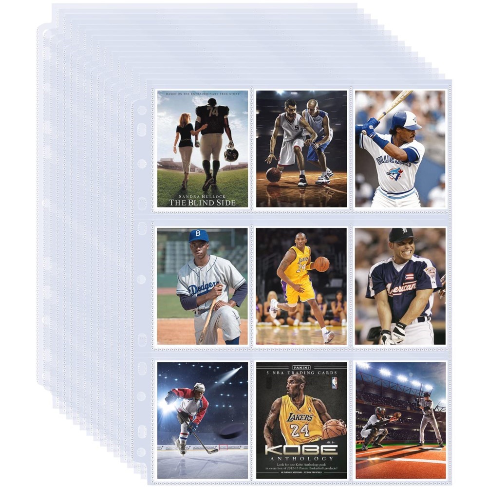 50 Sheets 9 Pocket Single Side - Binder Storage Box ulasan dan harga