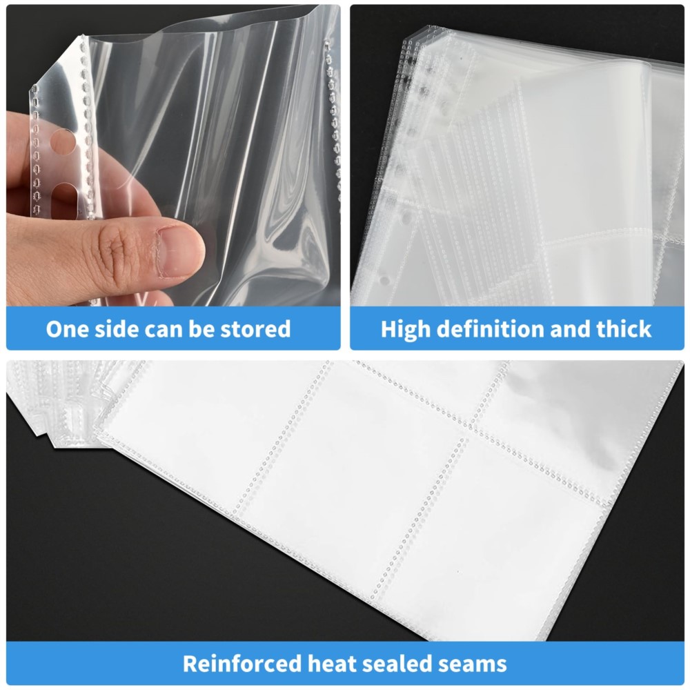 50 Sheets 9 Pocket Single Side - Binder Storage Box ulasan dan harga