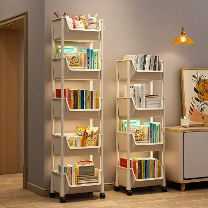 Versatile 4/5Tier Rolling Stor - Book Cart Rolling ulasan dan harga