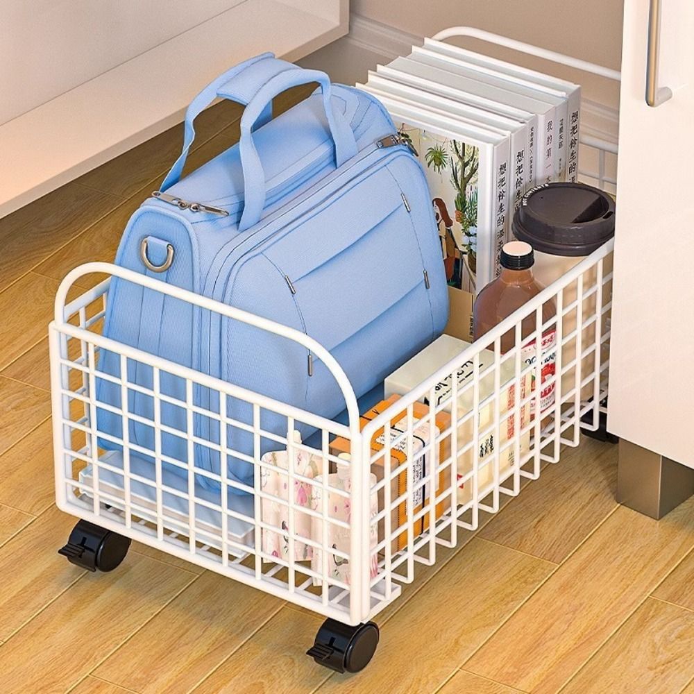Iron Made Mobile Book Storage  - Book Cart Rolling ulasan dan harga