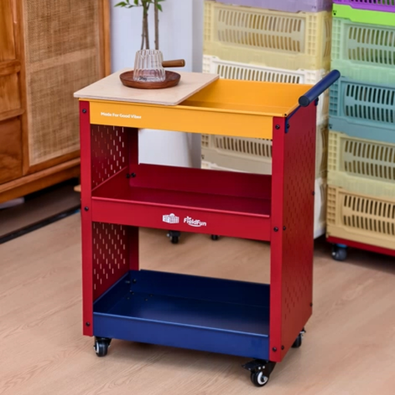 Pegboard Rolling Utility Cart  - Book Cart Rolling ulasan dan harga