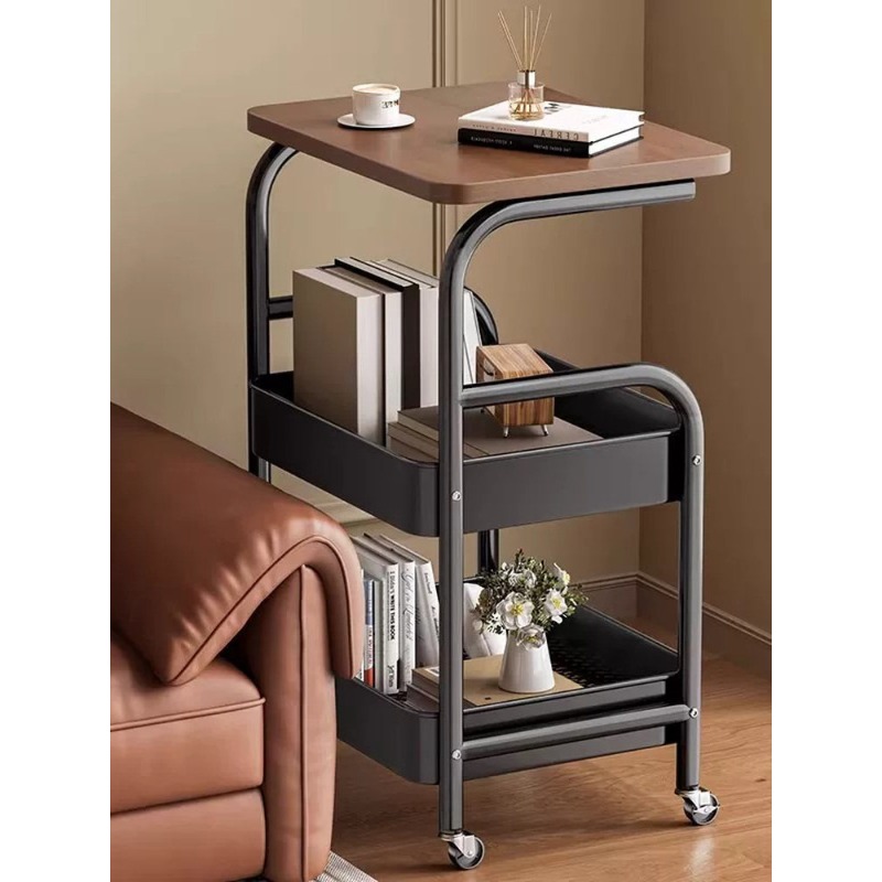 Mid-Century Modern Rolling Sto - Book Cart Rolling ulasan dan harga