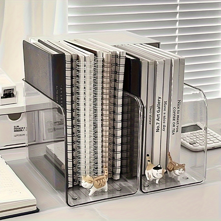 1pc Plastic Book Stand Organiz - Office Furniture For Sale ulasan dan harga