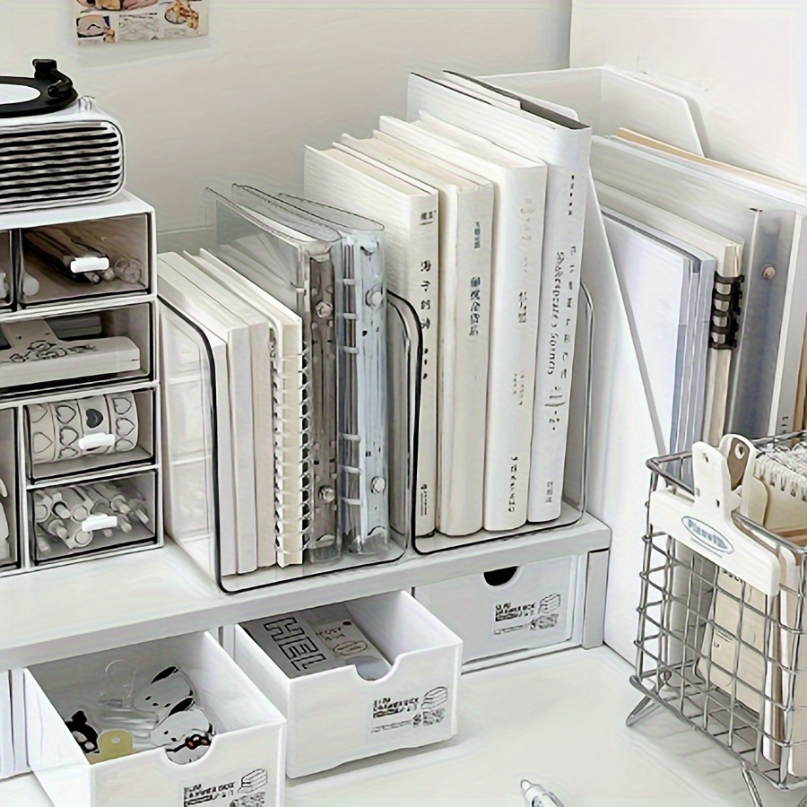 1pc Plastic Book Stand Organiz - Office Furniture For Sale ulasan dan harga