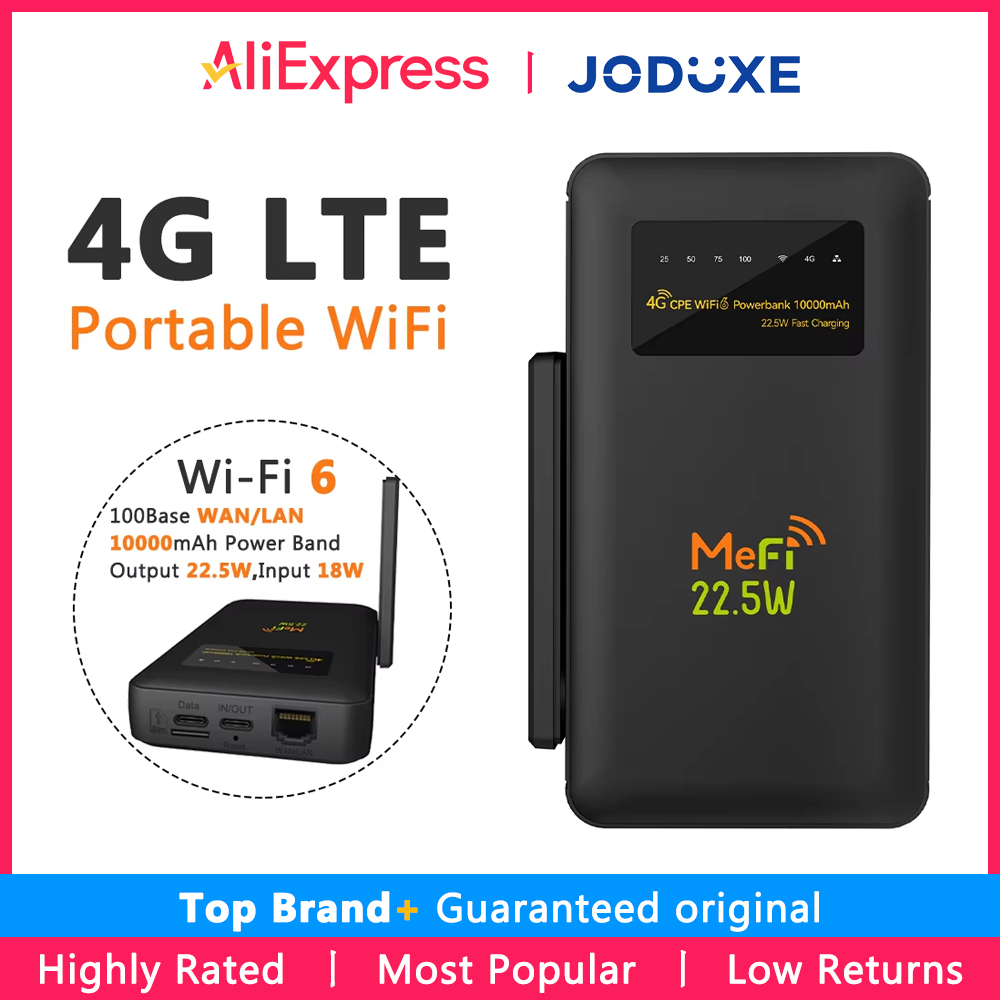 JODUXE-Link 4G LTE Mobile Rout - Adjustable Laptop Table ulasan dan harga