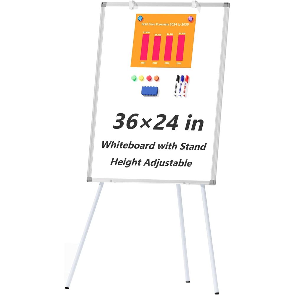 Large Whiteboard Easel with St - Whiteboard Easel Tripod ulasan dan harga