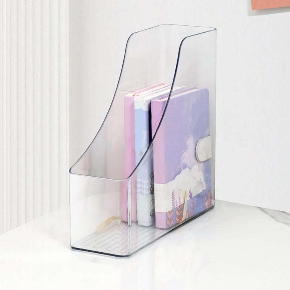 Acrylic A4 Storage Filing Box  - Binder Storage Box ulasan dan harga