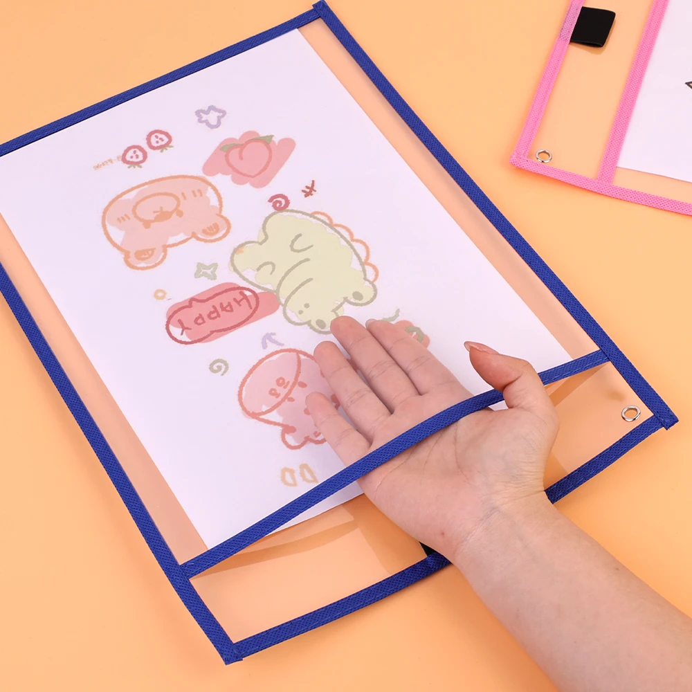 Dry Erase Pockets Reusable Fil - Binder Storage Box ulasan dan harga