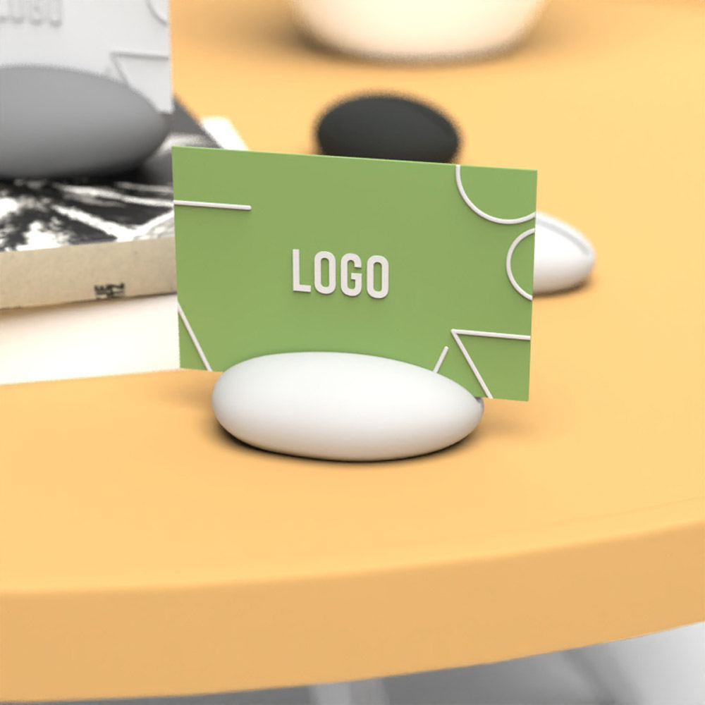Plaster Cement Name Card Holde - Office Furniture Names ulasan dan harga