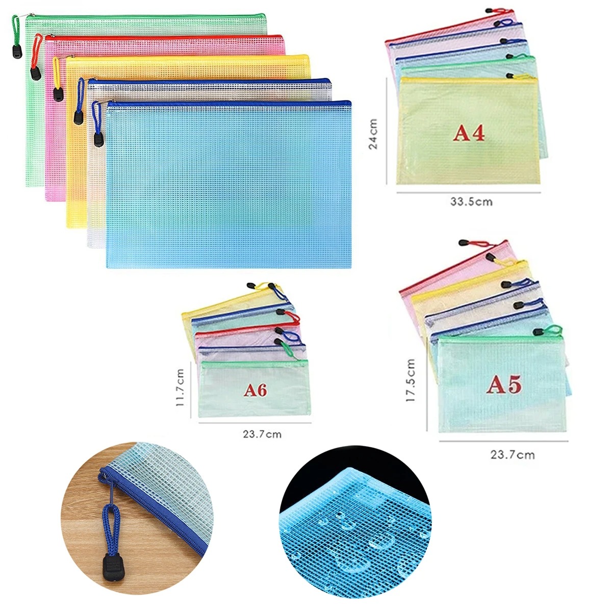 5-100PCS Stationery Storage Fo - Binder Storage Box ulasan dan harga