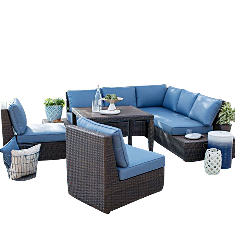 Outdoor Sofa Courtyard Rattan  - Office Furniture For Sale ulasan dan harga