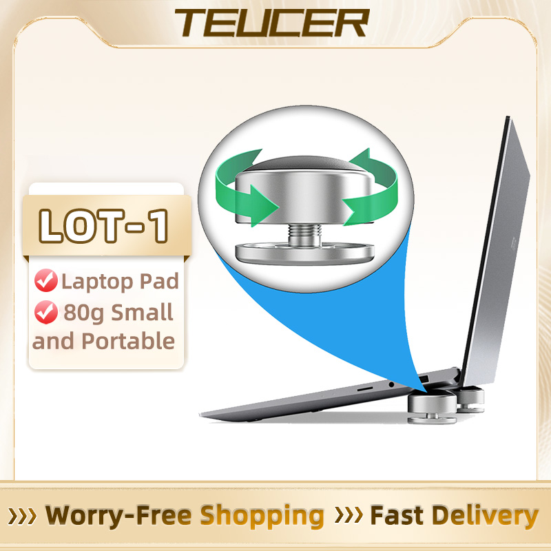 TEUCER LOT-1 Laptop Stand Port - Adjustable Laptop Table ulasan dan harga