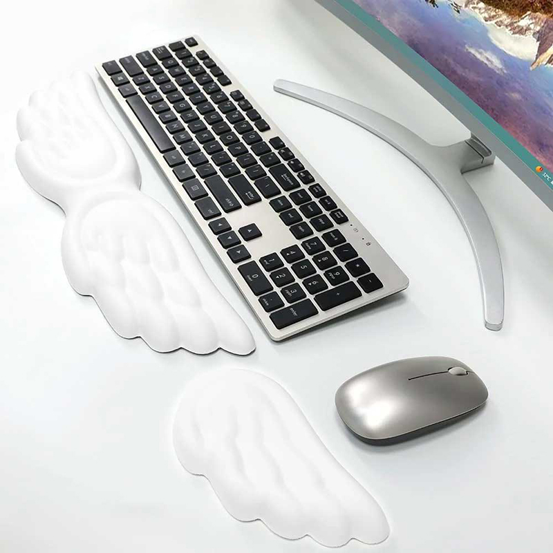 Keyboard Mouse Wrist Rest Ange - Adjustable Laptop Table ulasan dan harga