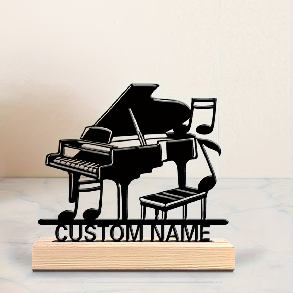 Personalized Piano Silhouette  - Office Furniture Names ulasan dan harga