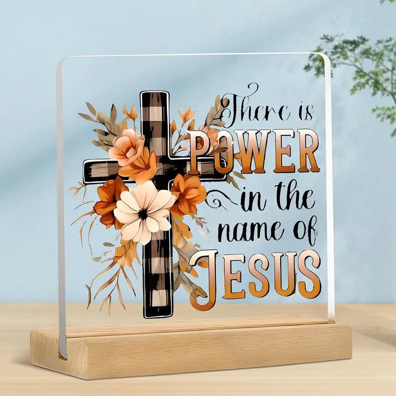 Acrylic Inspirational Script 