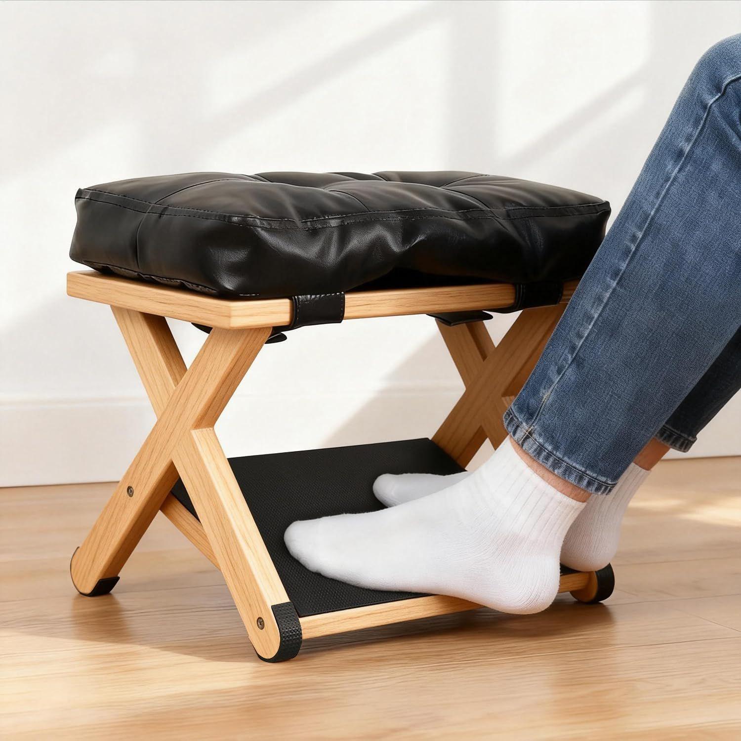 Foot Rest Under Desk Wooden Do - Office Furniture For Sale ulasan dan harga