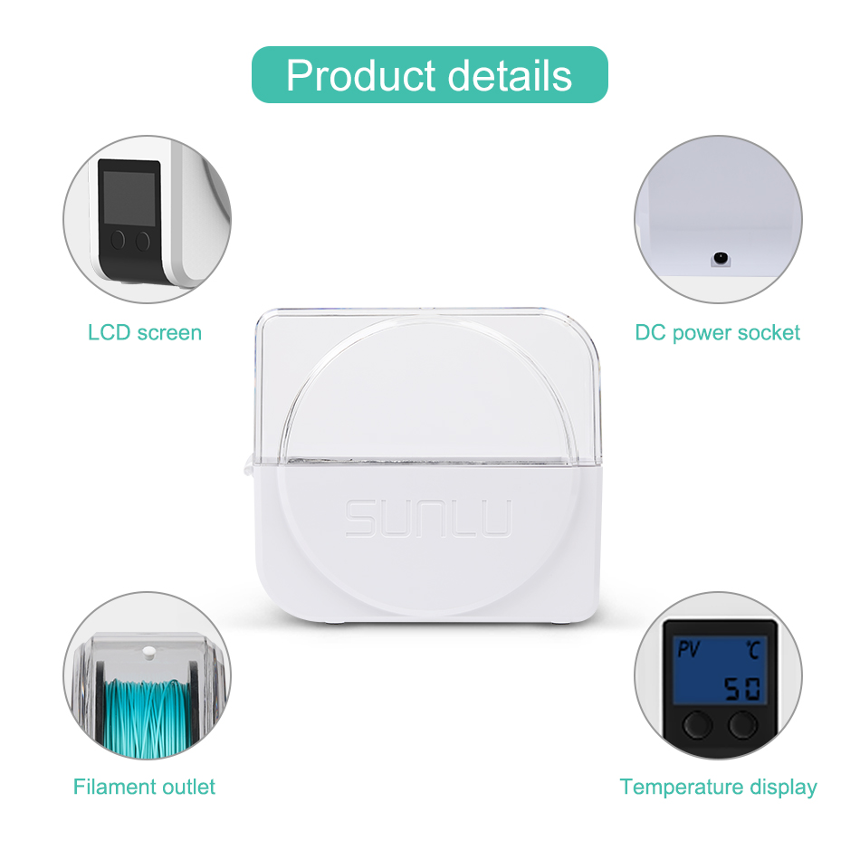 SUNLU Filament Dryer S1 Plus B - Binder Storage Box ulasan dan harga