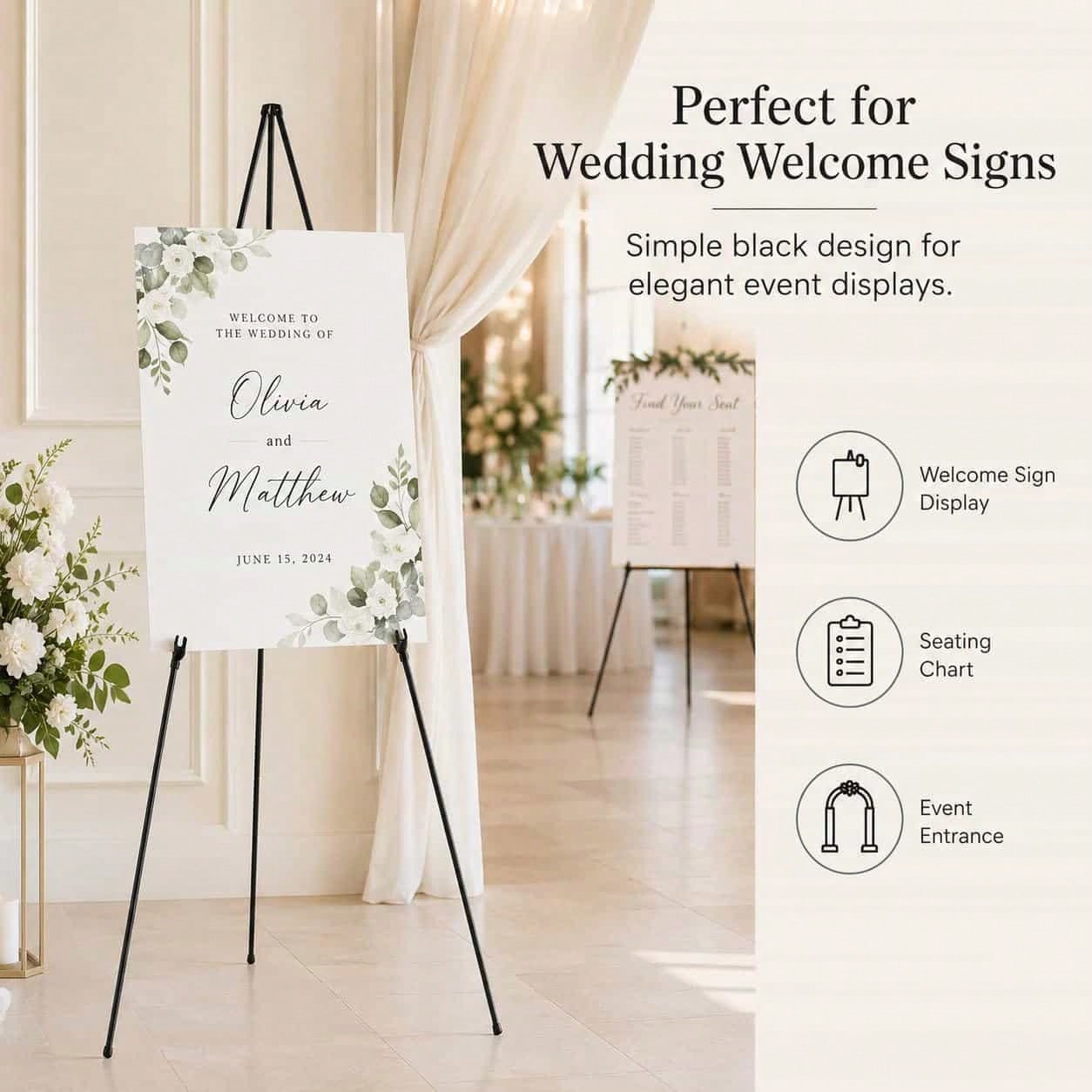 Presentation Easel Stand,66.14 - Whiteboard Easel Tripod ulasan dan harga