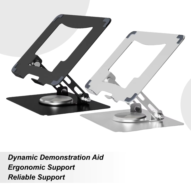 LUSQI 360° Rotating Laptop Sta - Adjustable Laptop Table ulasan dan harga