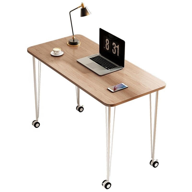 Mobile Computer Desk With Whee - Adjustable Laptop Table ulasan dan harga