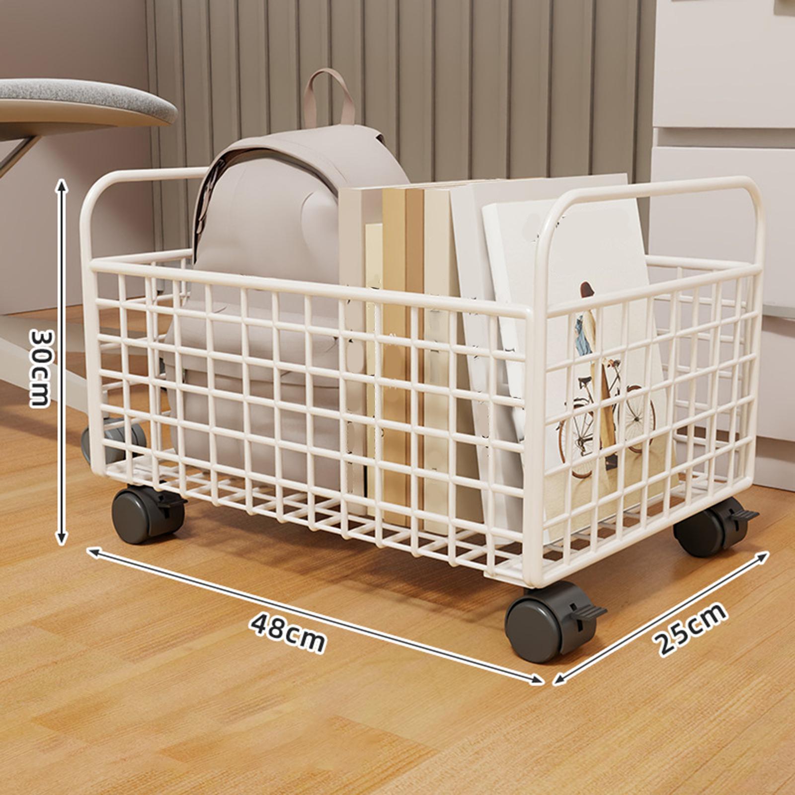Rolling Utility Cart Metal Mes - Book Cart Rolling ulasan dan harga