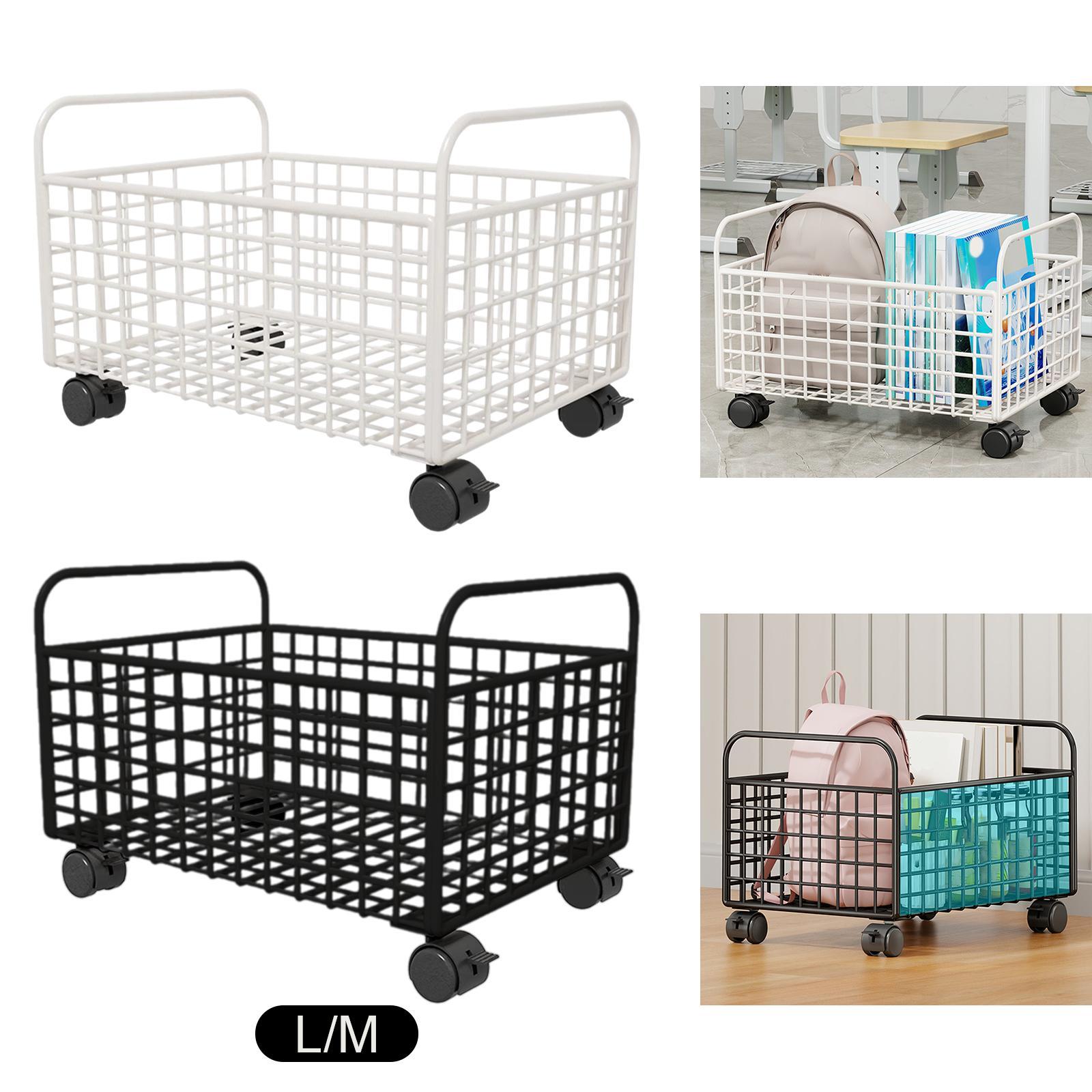 Rolling Utility Cart Metal Mes - Book Cart Rolling ulasan dan harga